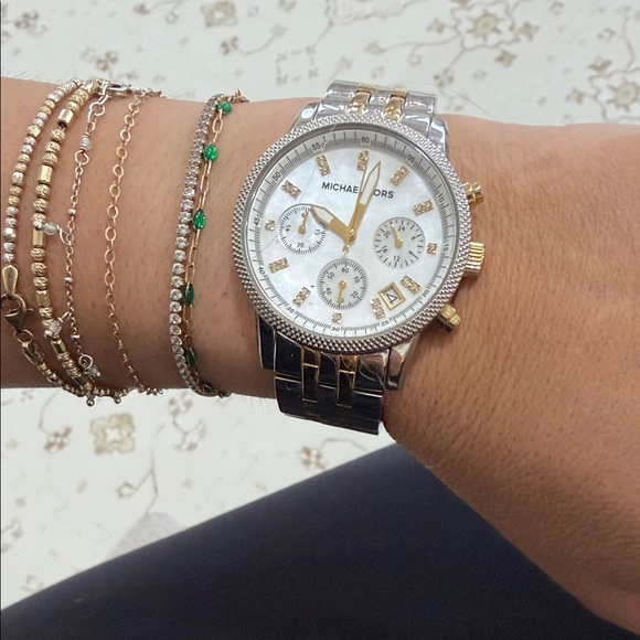 Michael Kors Accessories - Michael Kors Two-Tone Women's Watch